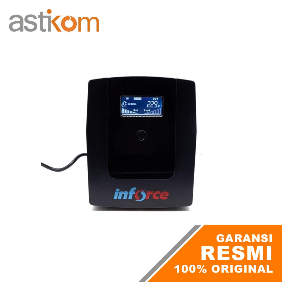 UPS Inforce 1200VA Dilengkapi AVR (Stabilizer / Stavolt )| By Astikom