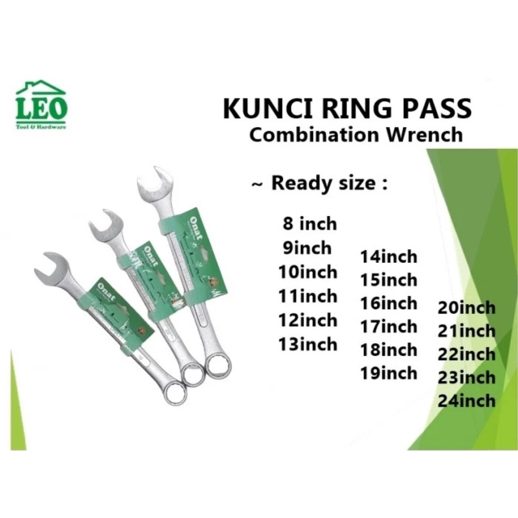 KUNCI RING PAS - COMBINATION WRENCH