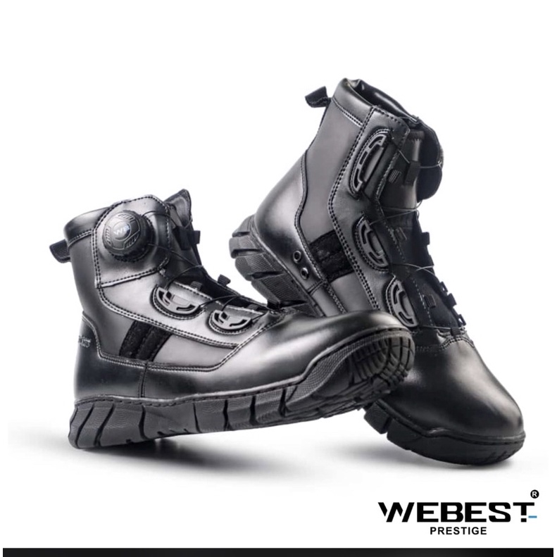 Sepatu pdh  lantas Webest
