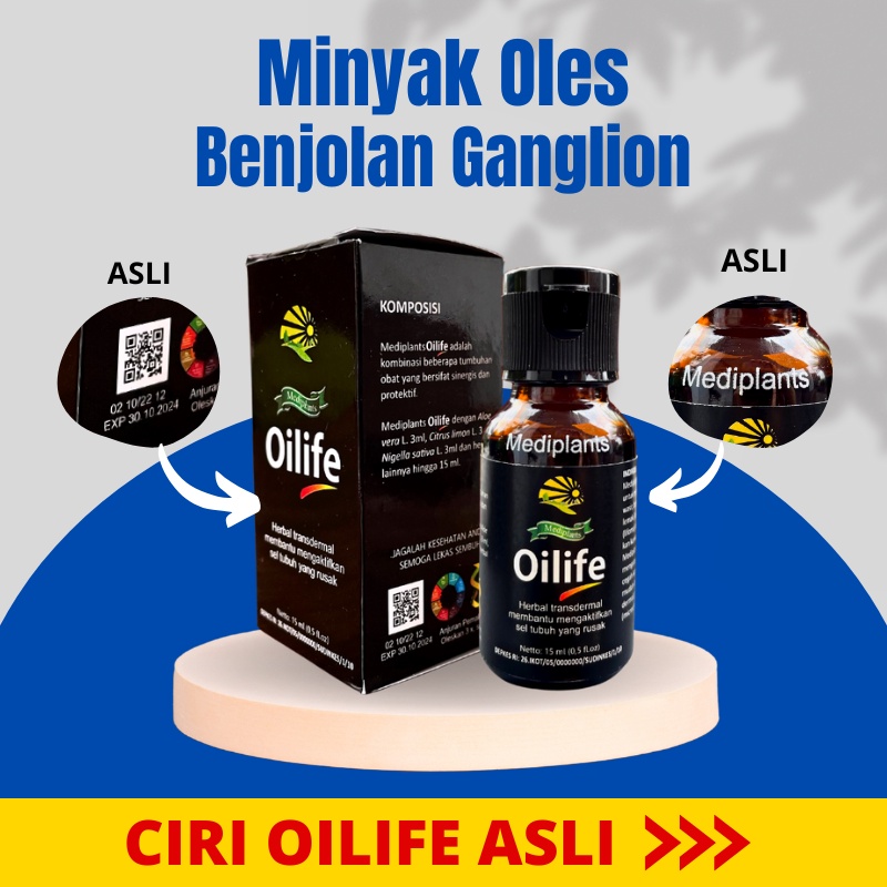 OILIFE Obat Herbal Gangilon / Minyak Oles Untuk Gangilon