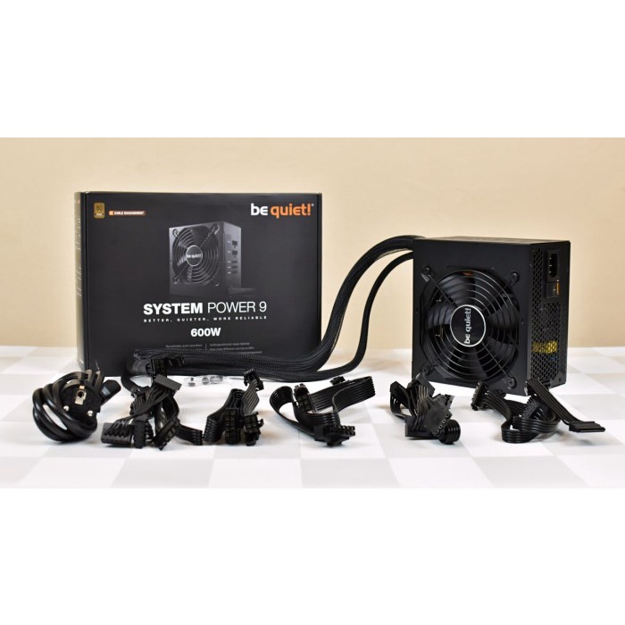 be quiet! SYSTEM POWER 9 600W CM - Modular - 80+ Bronze Certified