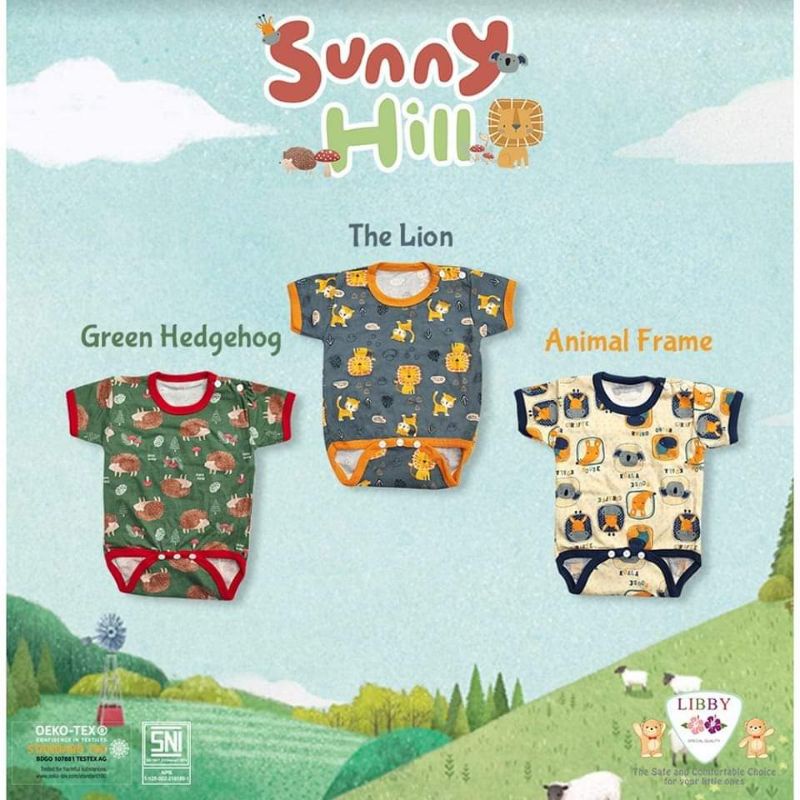 JUMPER SEGITIGA NEWBORN SUNNY HILL SIZE 0-3 BULAN