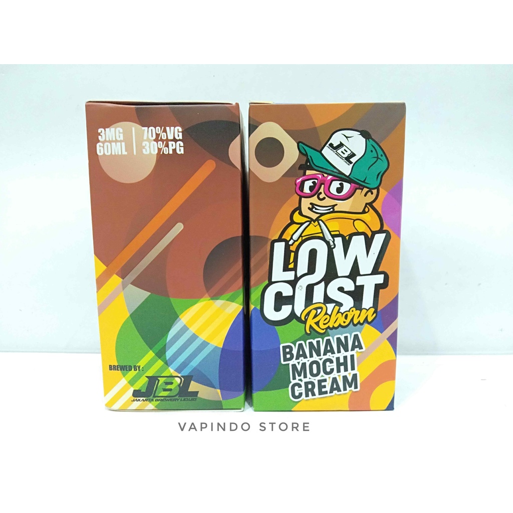 LOWCOST BANANA MOCHI CREAM 60ML 3MG BY JBL LOW COST