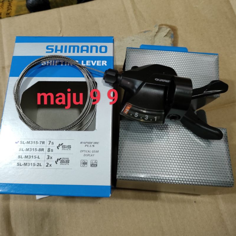 Shifter 7 Speed Shimano M315 Altus Sepeda Mtb Lipat Kanan saja Original