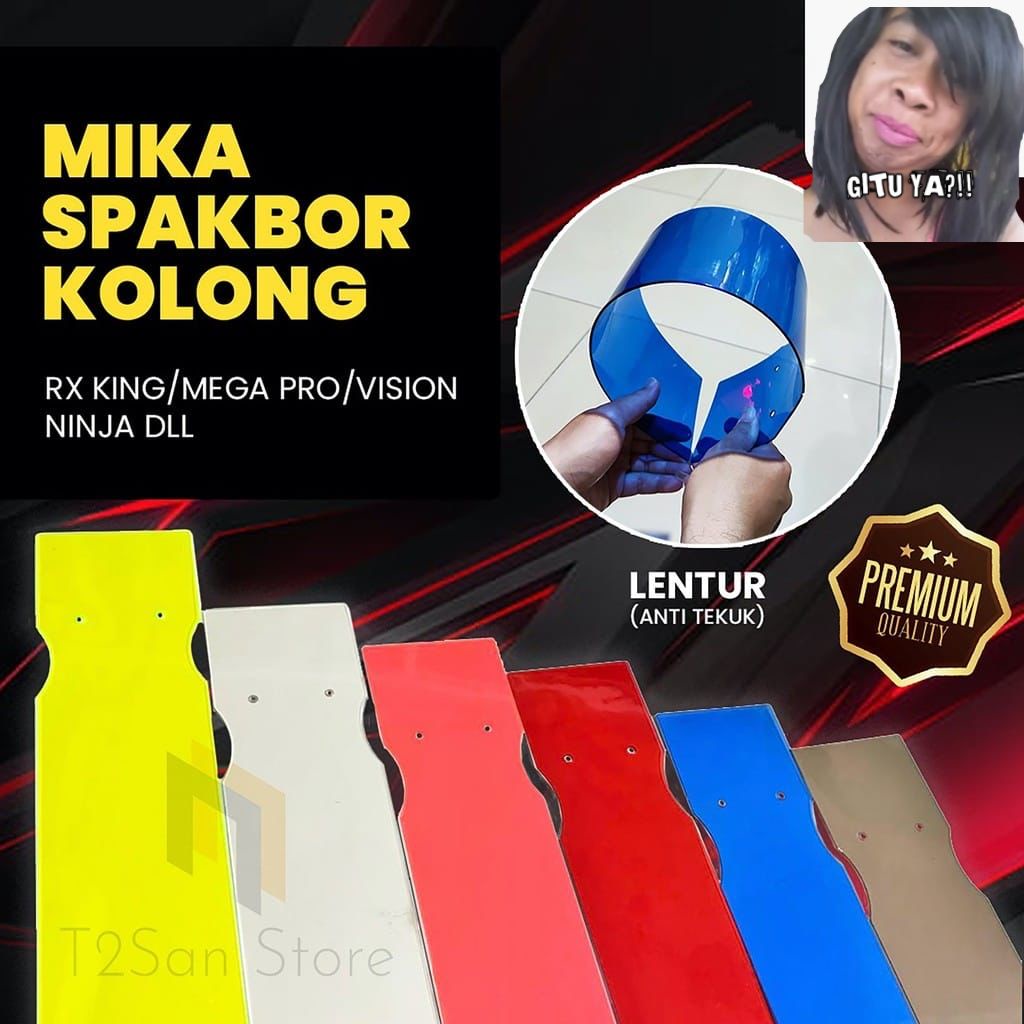 mika kolong RXKing universal atau serbaguna mika kolong spakbor kolong