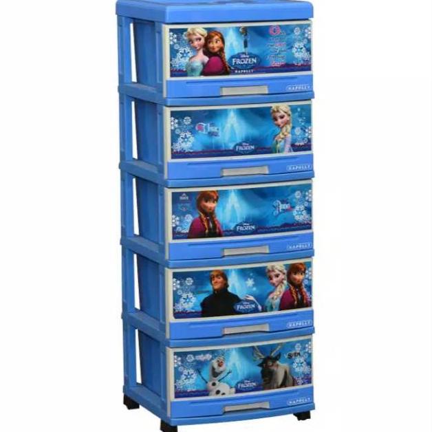 LEMARI PLASTIK 5 SUSUN RAK SUSUN 5 LEMARI 5 SUSUN DRAWER LEMARI PAKAIAN PLASTIK LEMARI ANAK