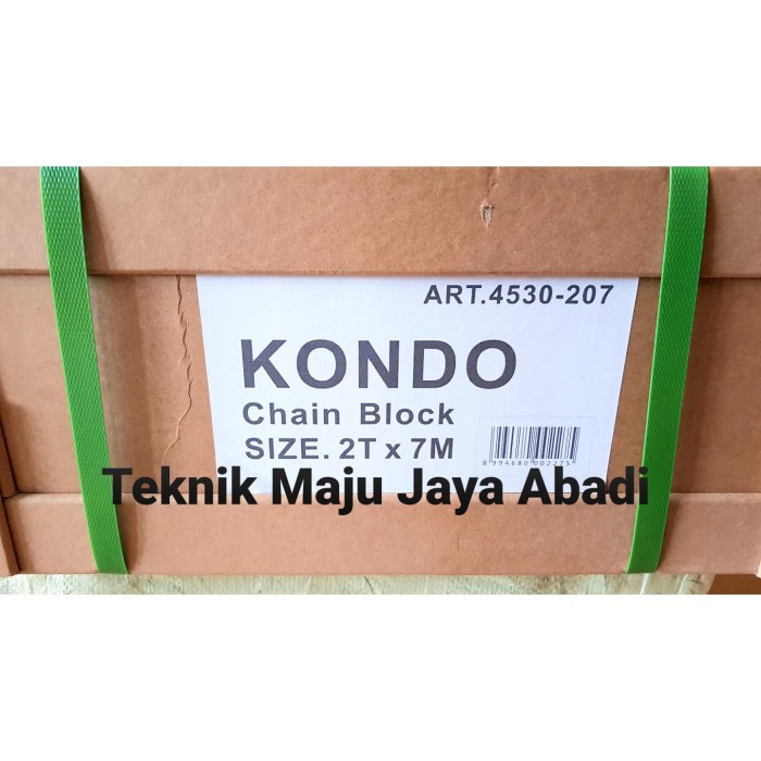 Chain Block Kondo Chain Block 2Ton X 7Meter