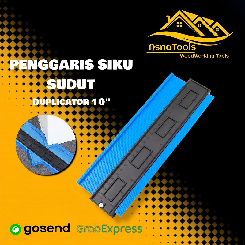 

10" contour duplicator profile gauge copy ruler keramik gypsum 30cm