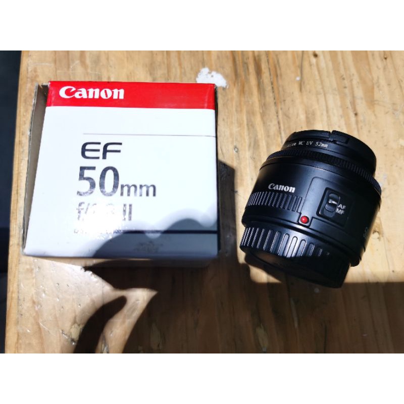 lensa fix canon 50mm f1.8 is 2