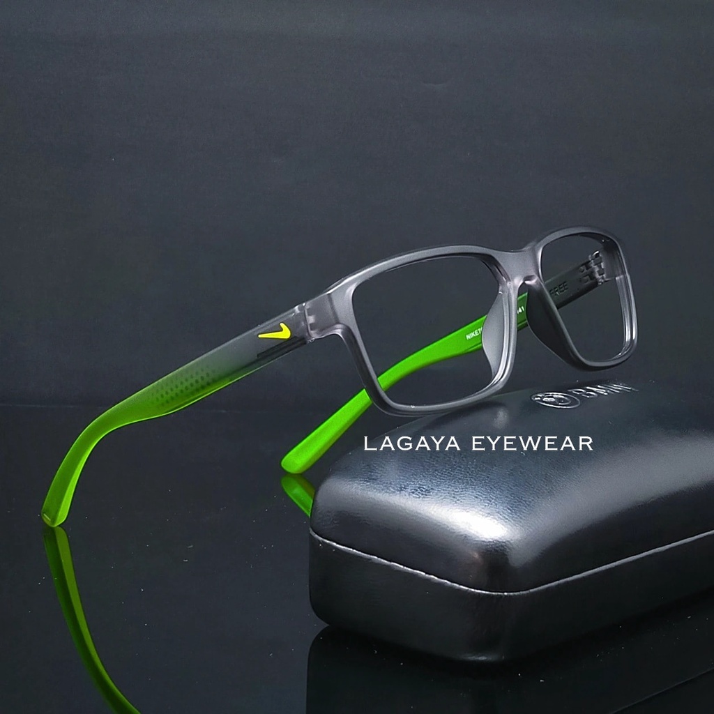KACAMATA ANTI RADIASI NIKE LIVE FREE 7090 TERBARU LENSA ANTISILAU ANTIRADIASI FRAME POLYCARBONATE KE