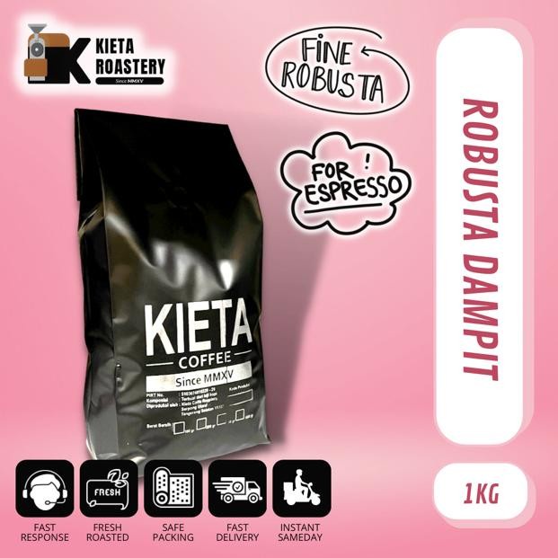 

Biji Kopi Fine Robusta Dampit Malang 1Kg By Kieta Coffee