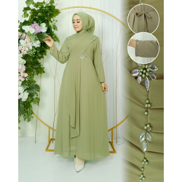 GAMIS ARABELA SERUTY BABY DOLL MIX PAYET MUTIARA TERBARU| GAMIS PESTA| GAMIS MUTIARA| GAMIS KONDANGAN| GAMIS| GAMIS WANITA| GAMIS FASHION MUSLIM| GAMIS LEBARAN| GAMIS KEKINIAN