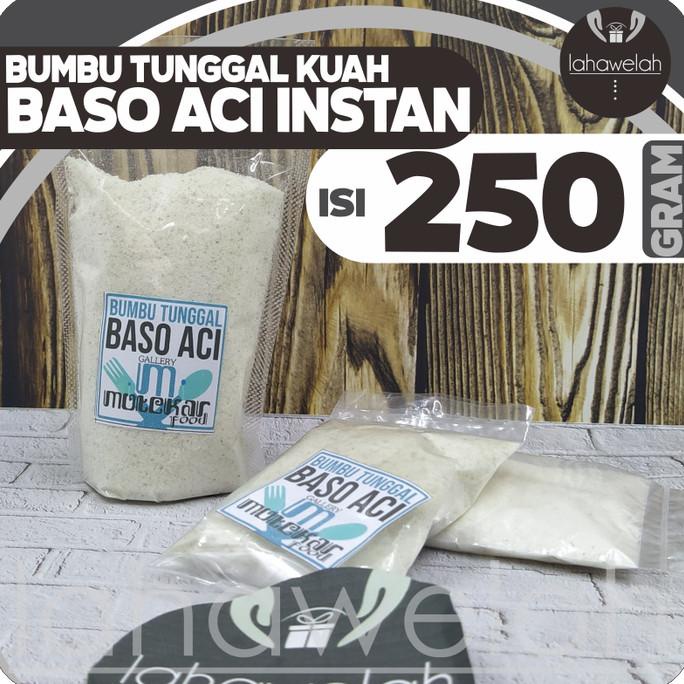 

<<<<<] BUMBU TUNGGAL BASO ACI 250gr racikan kemasan pouch BISA COD by LAHA