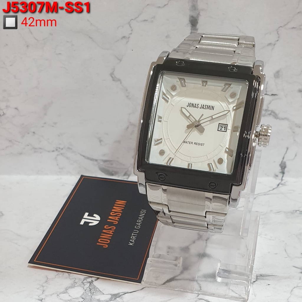 JAM TANGAN PRIA JONAS JASMIN JJ-5307M JJ5307M J5307M ORIGINAL ANTI AIR