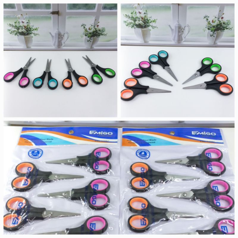 

Gunting Emigo Kecil Eml-845Bc Isi 12pcs Kemasan Renceng