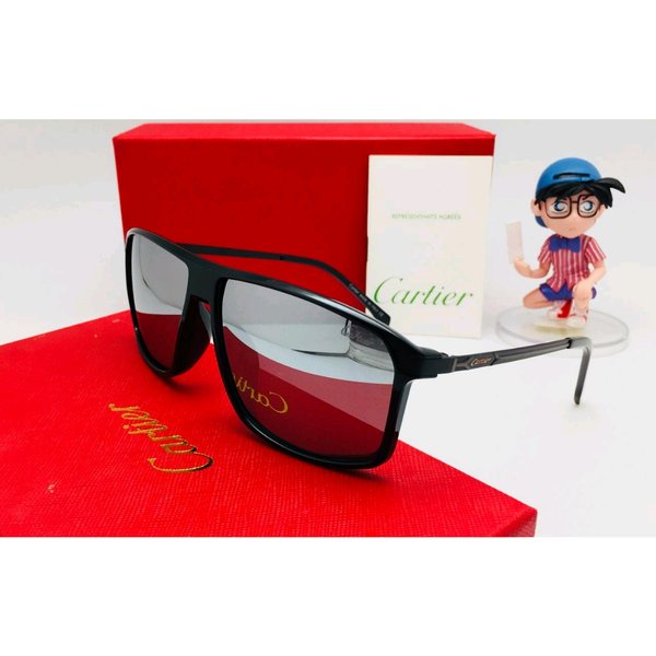 Kacamata kacamata cartier 1807 black mirror