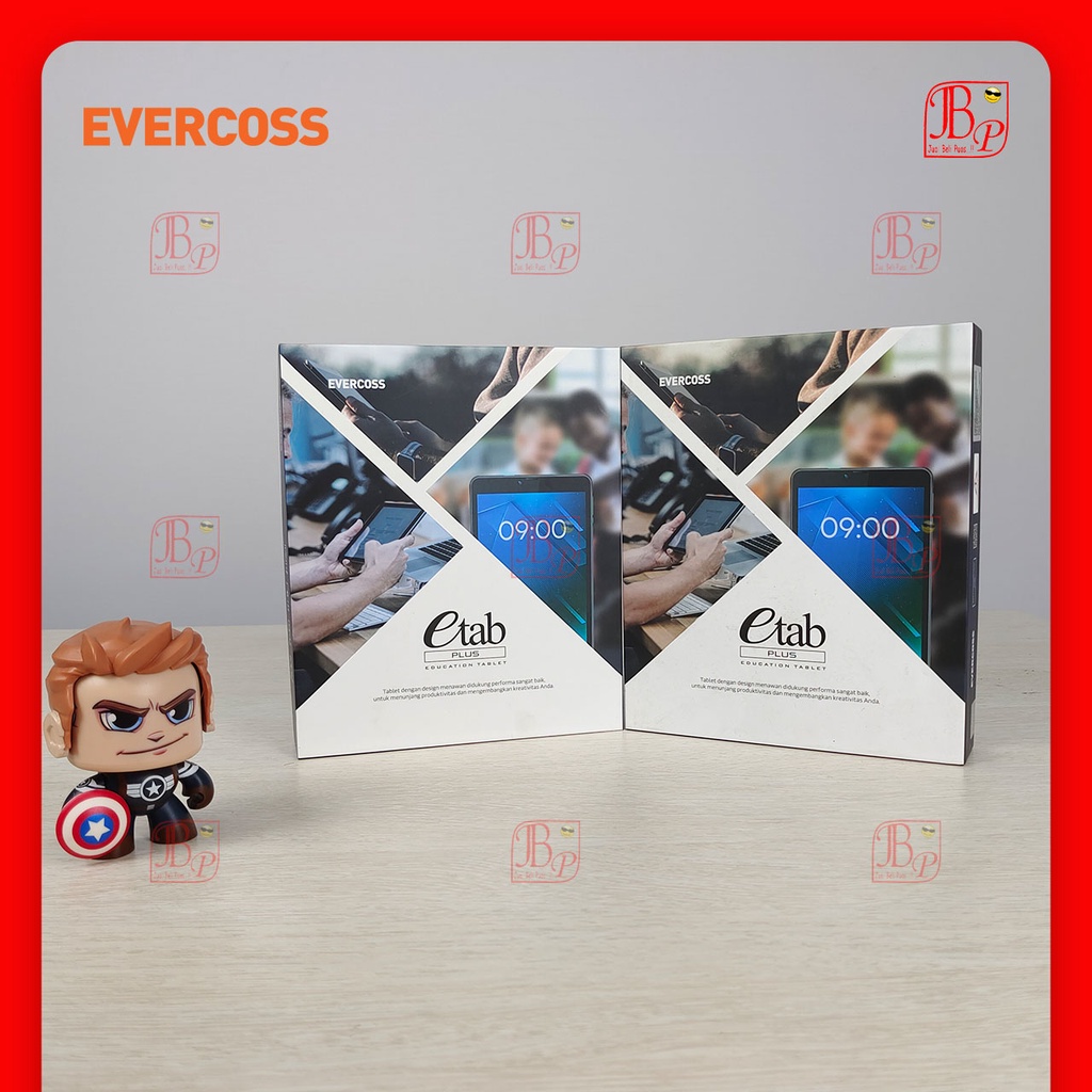 EVERCOSS M80 Etab Plus Education Tablet 8&quot; IPS HD 2GB/16GB Dual SIM Android 9 4350 mAh 8MP Camera - BLACK