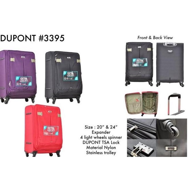 Murah/ Dupont Tas Koper 3395 - 24 Inch Storolala
