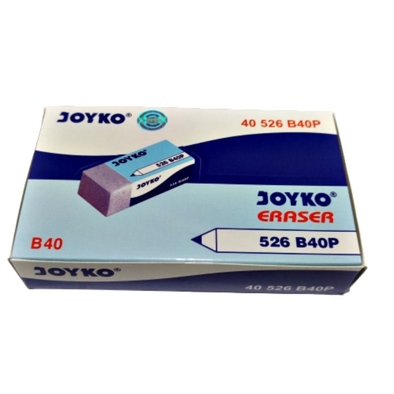 [ERA] Penghapus pensil Joyko superior Quality Eraser 526 B40BL grosir isi 40pcs