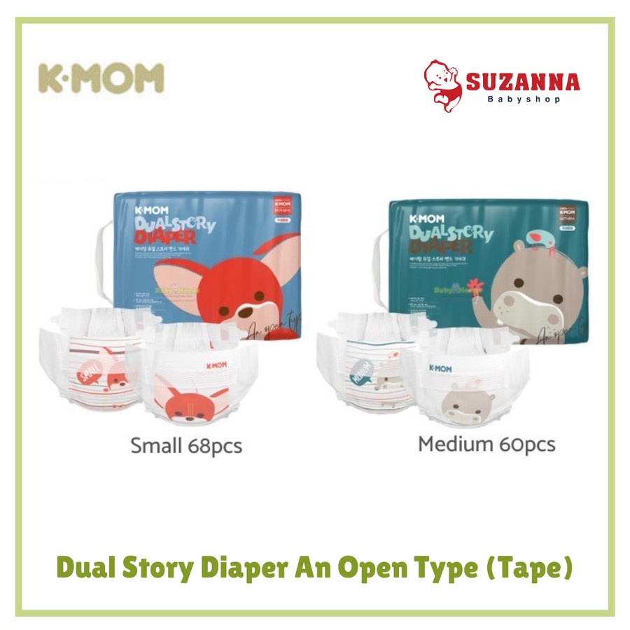 K-MOM Dual Story || Diaper (Tape)