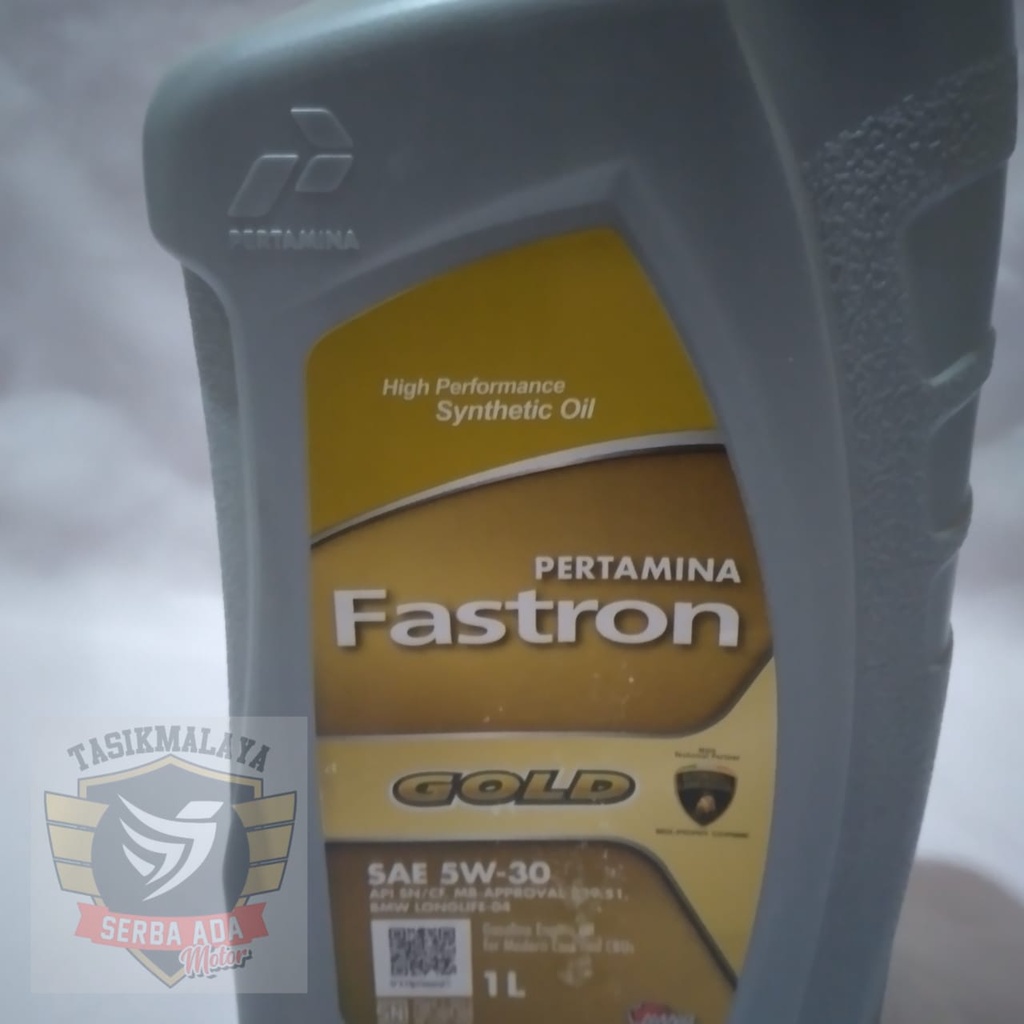 OLI PERTAMINA FASTRON GOLD SAE 5W-30 1 LITER ASLI