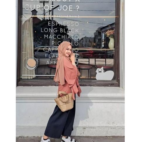 BRM.18Oc22м– Tas Wanita  jinjing Tote Bag puff padded FREE CHAIN STRAP - Doyle Kiara