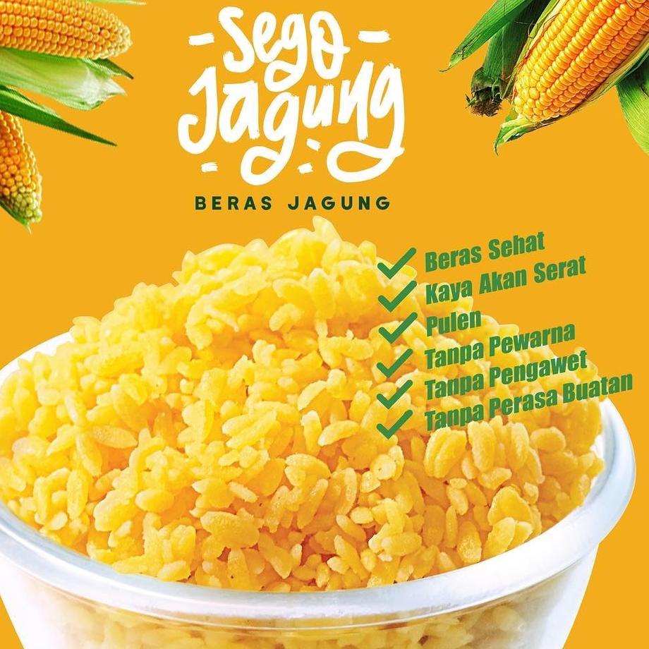 

Promo tajir--Sego Jagung - Beras Jagung 700 Gram Kaya Serat Premium Original