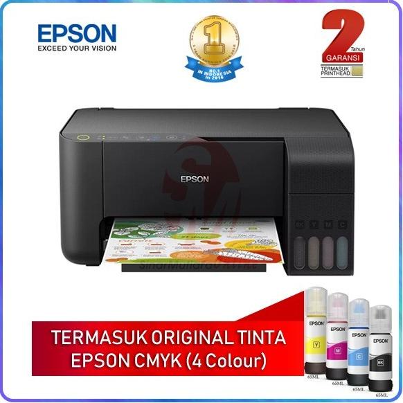 Pro Epson L3150 Ecotank Wifi Multifungsi Printer (Pengganti L405)