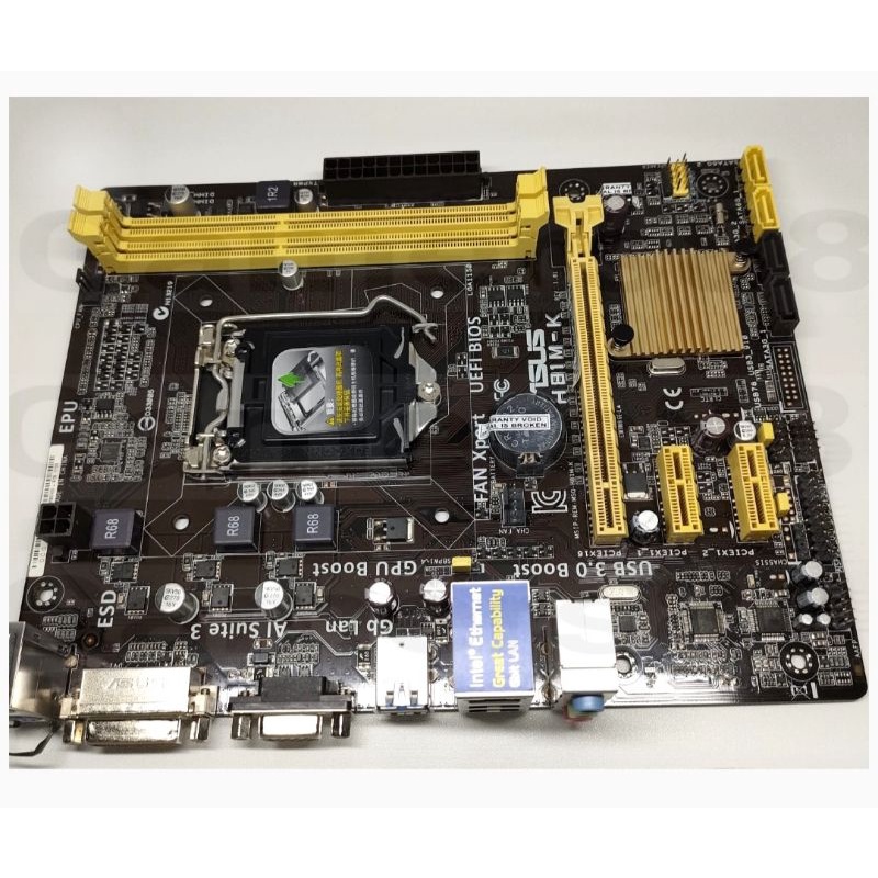 Motherboard ASUS H81M-K Mainboard Mobo LGA 1150