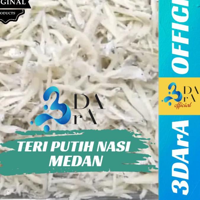 

10.10 SALE Teri Medan 250gr - Ikan Teri Nasi Medan Teri putih buruan