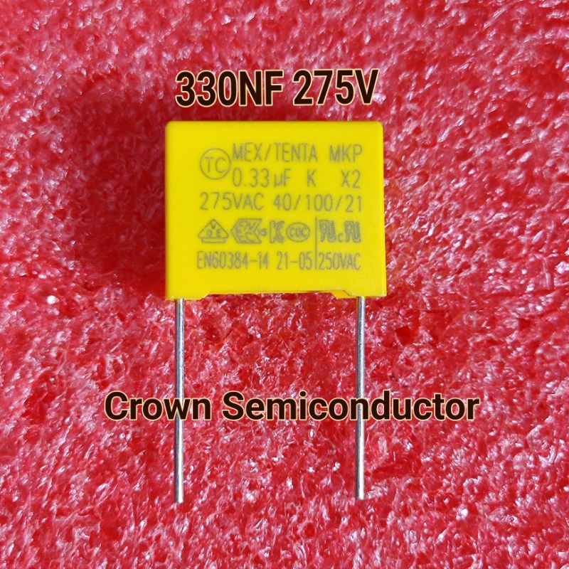 4Pcs KAPASITOR 334K 330NF 0.33uf 275V