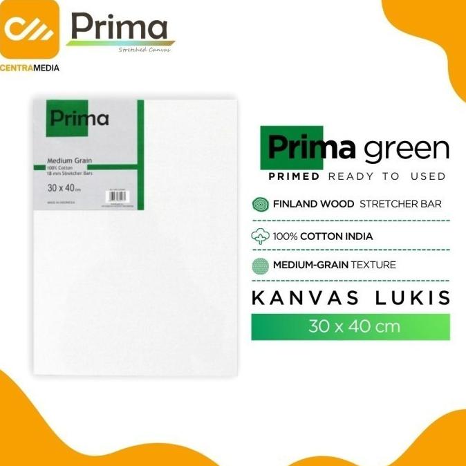 

Kanvas Lukis Cotton Prima Green Series 30x40cm