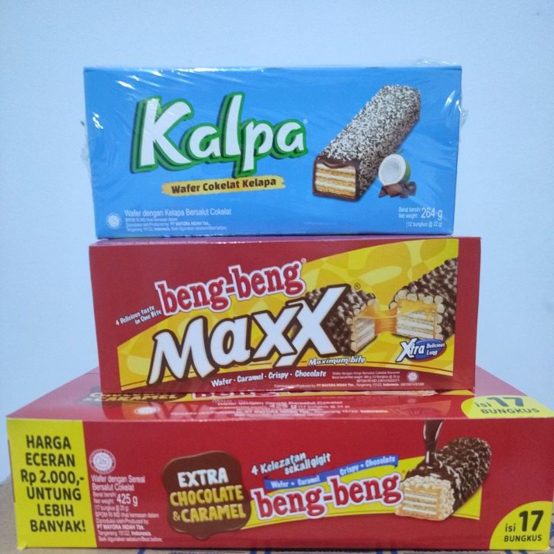 BENG BENG REGULAR Box Isi 17x 25gr BENG BENG MAX 12x 32gr