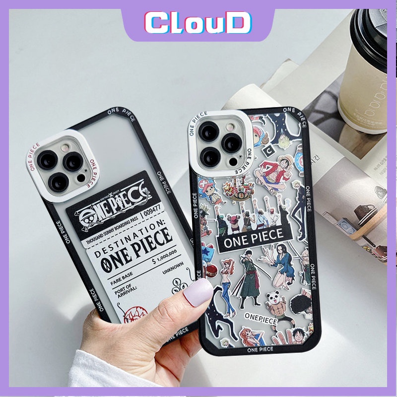 Case Desain Anime One Piece Untuk Oppo A95 A15 A16 A11 A94 A57 2022 A5 A15S A12 A54 A9 2020 A7 A12E A5S A35 A16K A74 A5 A15S A6 76 A3S 7Z Sarung Bantal Lembut