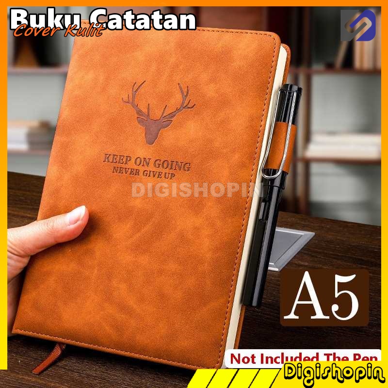 Buku Catatan Kerja Notebooks Cover Kulit Kertas A5 Buku Jurnal Cover Buku