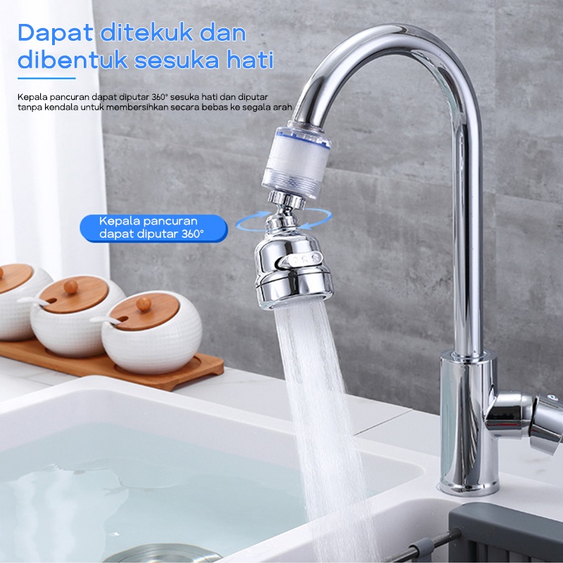 Filter Air Kran Alat Penyaring dan Penjernih Air Water Filter Water Purifier / Filter Keran Pemurni Air Untuk Kamar Mandi / Dapur