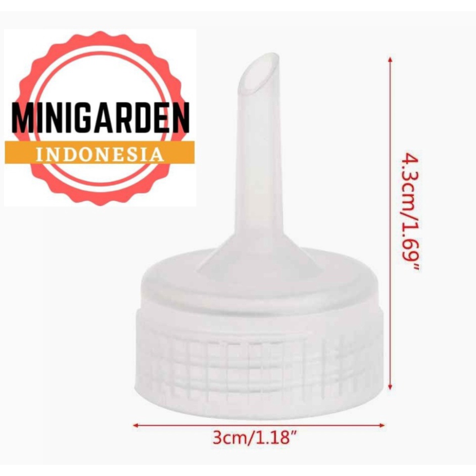 TUTUP BOTOL KULTUR PENETASAN ARTEMIA CORONG CO2 TUTUP BOTOL INKUBATOR
