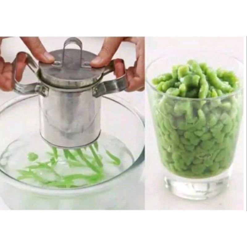 Cetakan cendol  dorong model tabung  bahan stanlis / dawet ayu