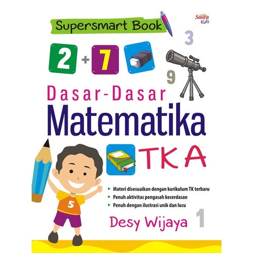 [BUKU ANAK] Supersmart Book; Dasar-Dasar Matematika TK A