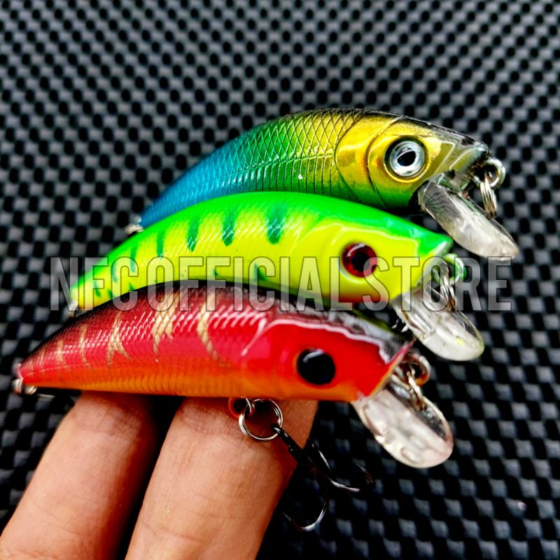 Lure Minnow Floating 7 cm 8 gram Best Killer Action LONG CAST