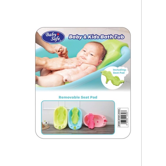 Baby Safe Baby And Kids Bathtub BT02/Bak Mandi Bayi Dan Anak Baby Safe