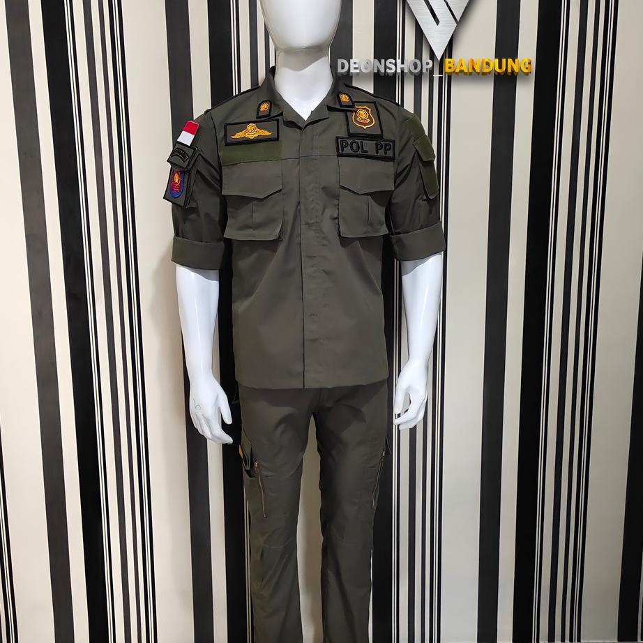 Termurah BAJU PDL SATPOL PP LENGKAP