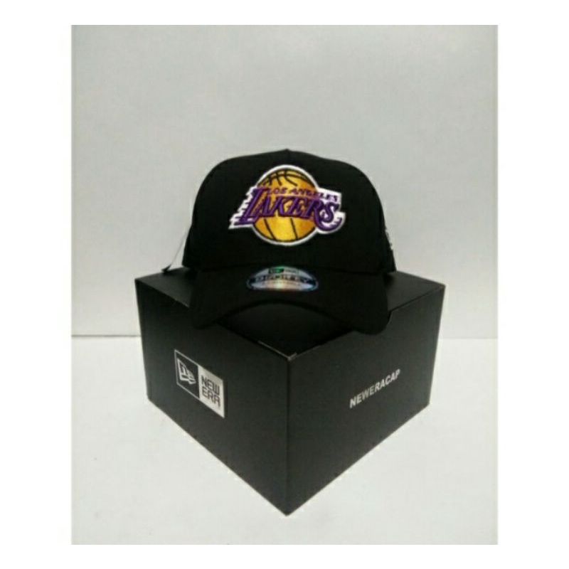 9 Forty X New Era LA Black Cap