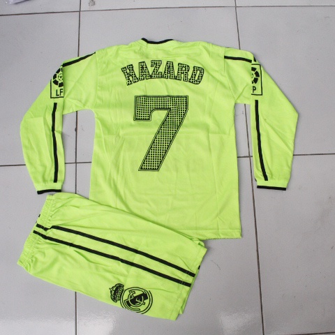 setelan baju kiper anak baju bola kiper madrid tosca