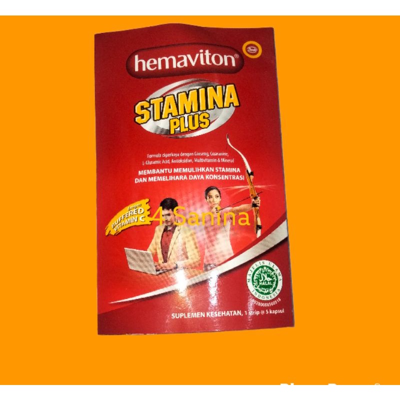 Hemaviton stamina plus 1 strip