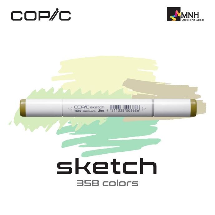 

TREND COPIC SKETCH MARKER YELLOW-GREEN SERIES (SATUAN) YG95 LIMITED EDITION