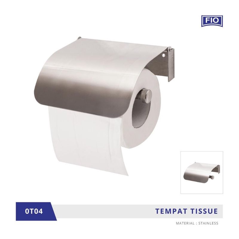 Tempat tissue gulung stainless SUS304