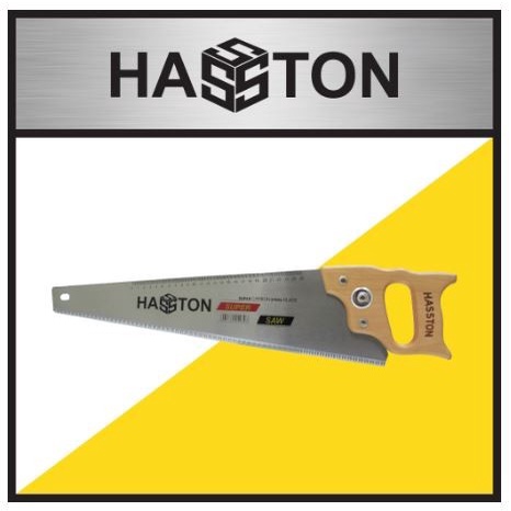 HASSTON gergaji kayu 18 inch gagang gorok tangan prohex