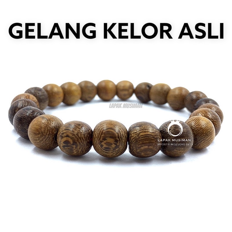 [Bayar di Tempat] GELANG KAYU KELOR ORIGINAL JAMINAN ASLI