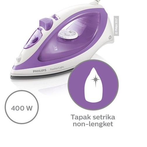 limited Edition✔️Philips Setrika Uap GC 1418 / Gosokan Baju Mini Kecil Low Watt / Steam / Anti Lengk